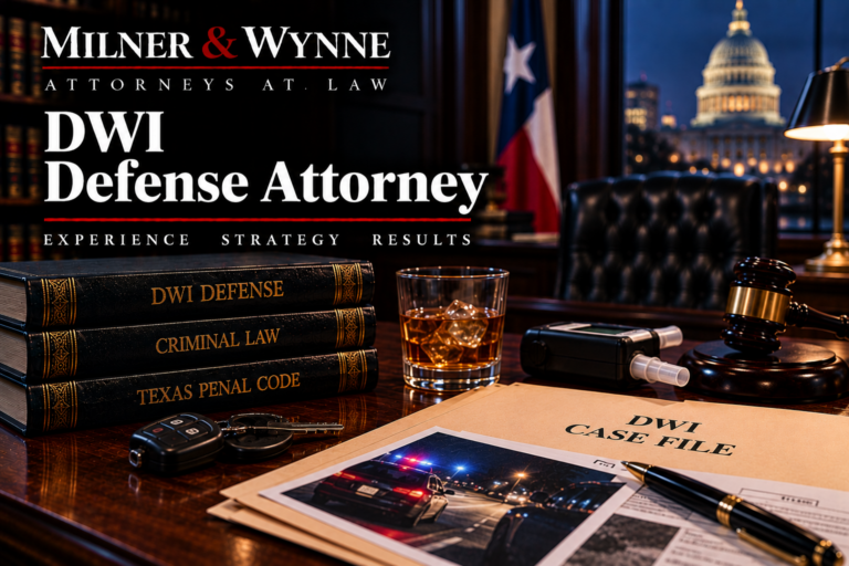 DWI Defense Attorney — Milner & Wynne Criminal Defense Attorneys DWI Defense Attorney