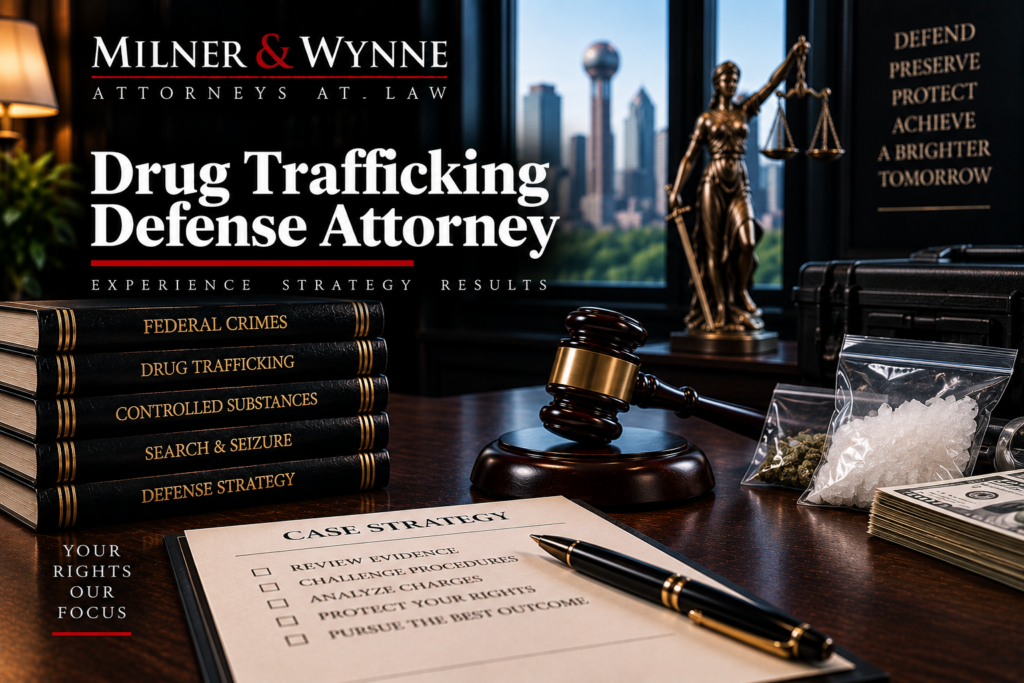 Drug Trafficking Defense Attorney — Milner & Wynne criminal defense attorneys